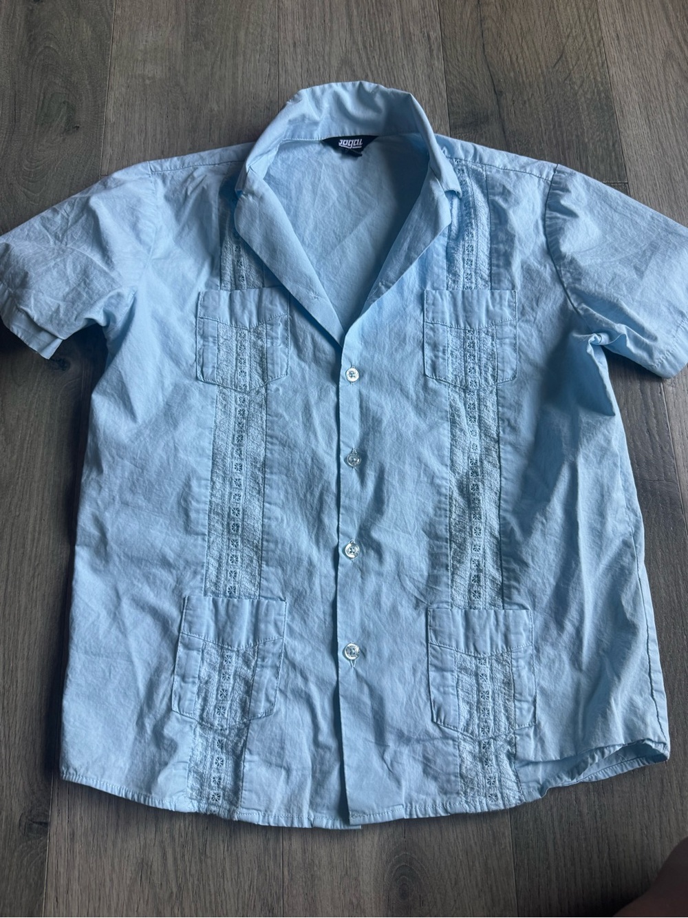 Kids guayabera top